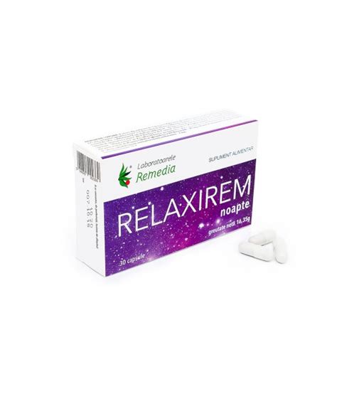 Relaxirem Noapte 30 Capsule