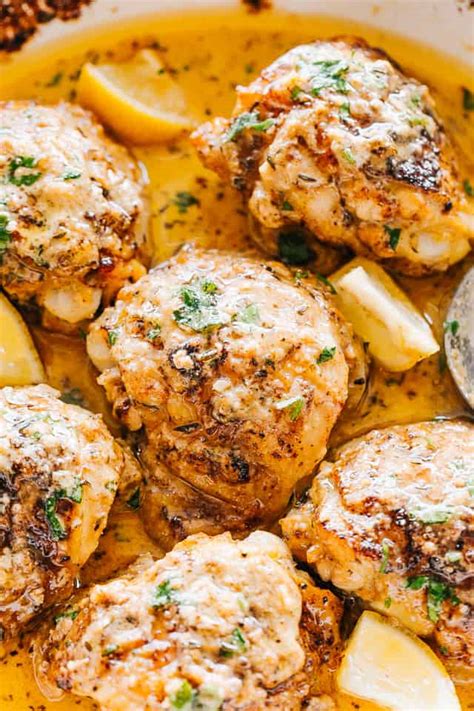 Instant Pot Lemon Butter Chicken Thighs Easy Keto Chicken Recipe