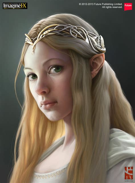 Elf Girl Imaginefx By Narciusart On Deviantart