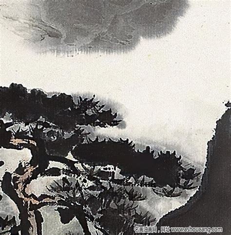 应野平国画 黄山 高清大图下载 名画油画网