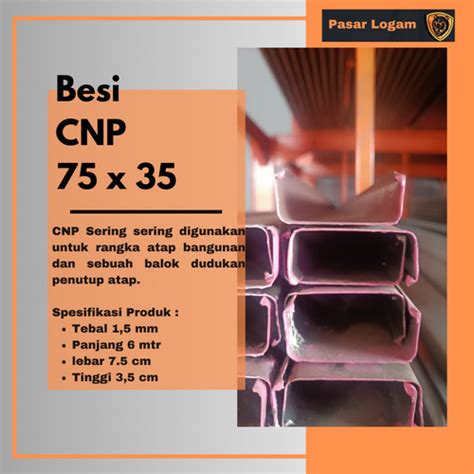 Jual CNP 75 X 35 75 X 35 X 1 5mm Kota Tangerang Selatan PASAR