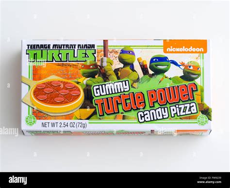 A Theatre Box Of Teenage Mutant Ninja Turtles Gummy Turtle Power Candy