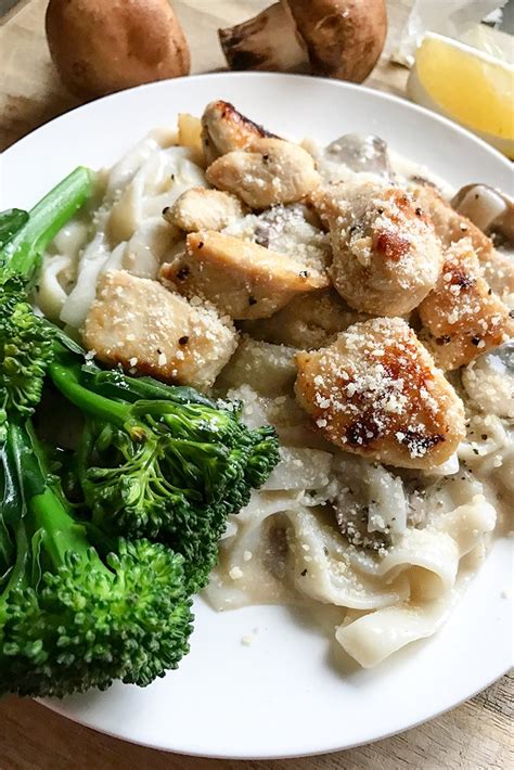 Low Carb Chicken Fettuccine Alfredo