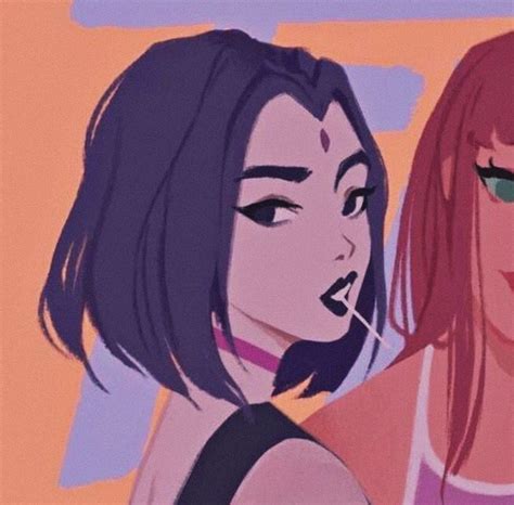 Raven And Starfire Matching Pfp Icons Raven Pfp Icon Teen Titans 4800