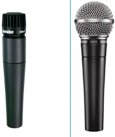 Shure SM57 Vs SM58 – Detailed Comparison - The Music Resource