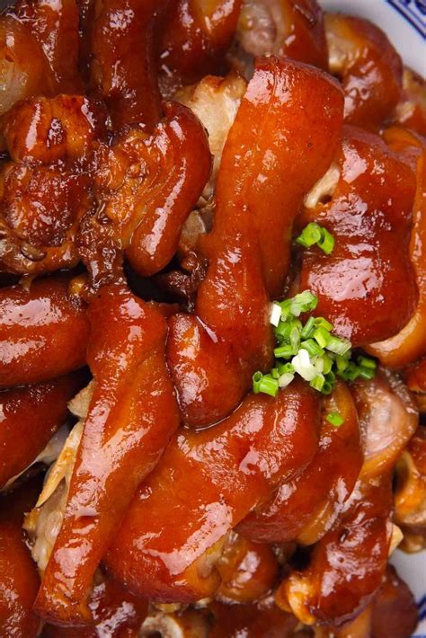 Braised Pig Trotters Recipe A Spectacled Owl