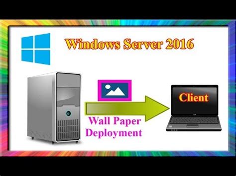 How To Deploy Wallpaper Using Group Policy In Windows Server Youtube