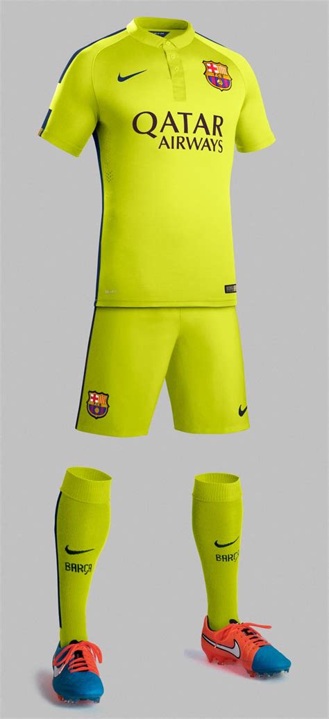 Fc Barcelona Home Away And Third Kits Footy Headlines