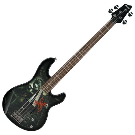 Disc Ibanez Paul Gray Slipknot Signature Tribute Bass Guitar At Gear4music