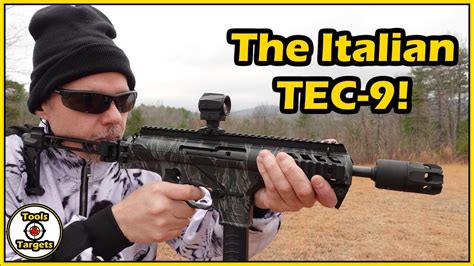 The Italian Tiger Stripe TEC 9 Beretta PMXs Quick Range Review