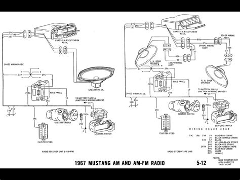 66 Mustang Ignition Switch Wiring Diagram