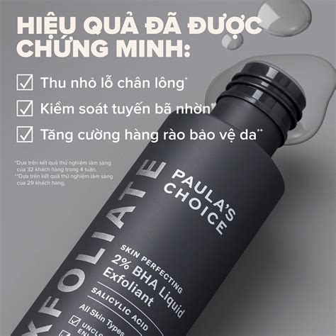 Dung D Ch Lo I B T B O Ch T Skin Perfecting Bha Liquid Exfoliant