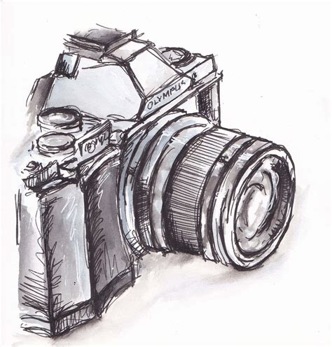 how to draw a camera 6