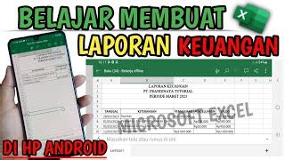 CARA MEMBUAT LAPORAN KEUANGAN ATAU BUKU KAS BULANAN DI Doovi