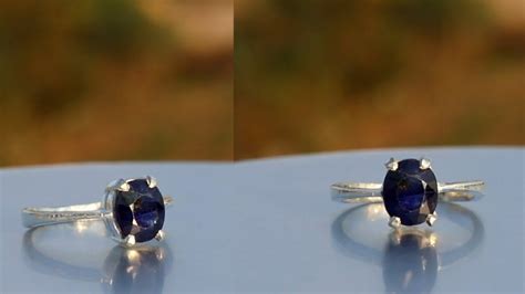 Blue Sapphire Stone Ringneelam Pathar Ring Designgemstone Ring