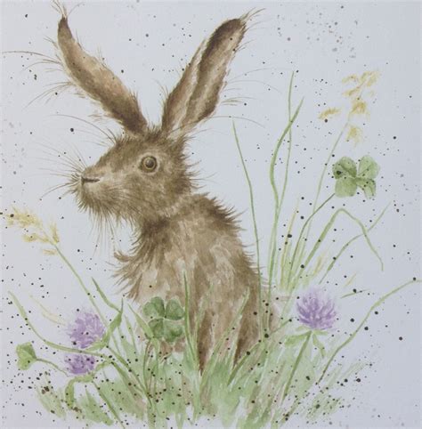 Pin By Sheila Robins On Hannah Dales Art Wrendale Designs Bunny Art