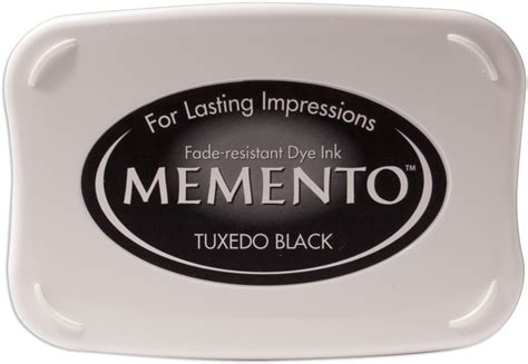 Memento Dye Ink Pad Tuxedo Black