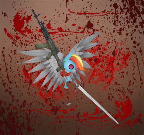 Rainbow Dash Warrior Killer By Tatemagiqueesquisse On Deviantart