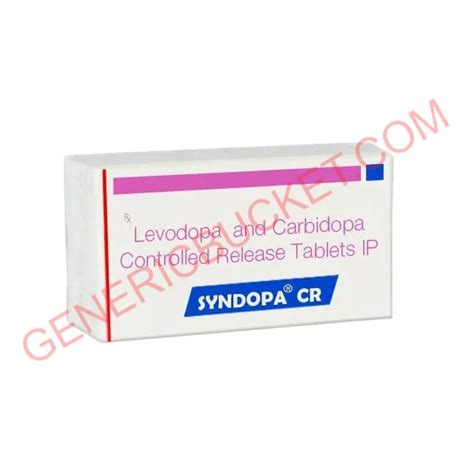 Syndopa Cr Tablet Levodopa Carbidopa Genericbucket