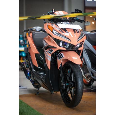 Jual STRIPING STICKER VARIO 125 GEN 2 2022 2023 TRANSPARAN MONOCHROME