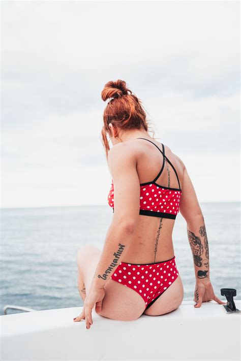 Top Bikini Lunares Rojos Kitsune Complements