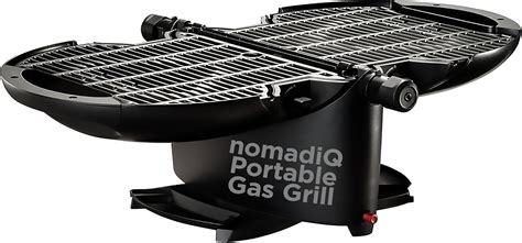 Nomadiq Portable Propane Gas Grill Small Mini Lightweight Tabletop