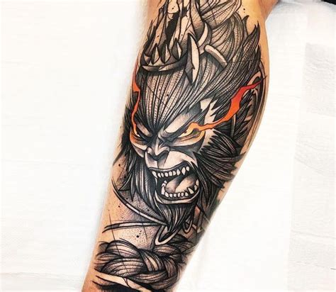 Photo Wukong Tattoo By Gustavo Takazone Photo Monkey