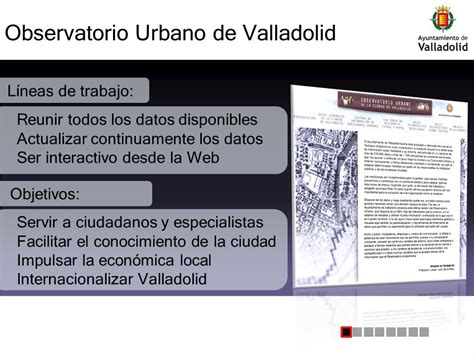 Observatorio Urbano De Valladolid Y De La Comunidad Urbana Bienvenidos