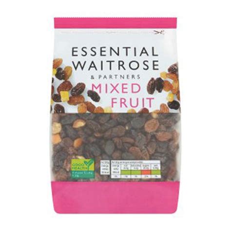 WAITROSE Essential Mixed Fruit 500g GO DELIVERY