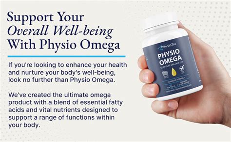 Physiotru Physio Omega Omega 3 Supplement Sustainably