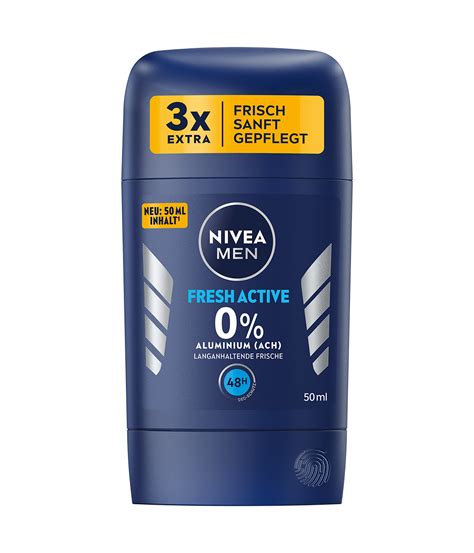 Nivea Men Fresh Active Stick I Ohne Aluminium