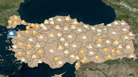 Meteoroloji den hava durumu raporu Sıcaklıklar 1 ila 3 derece artacak