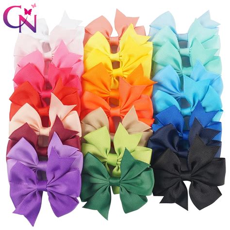 Pe As Lote Pinwheel Arcos De Cabelo Grampos Para Meninas