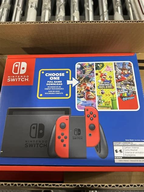 Images Show New Nintendo Switch Bundle With Choice Of Mario Game And