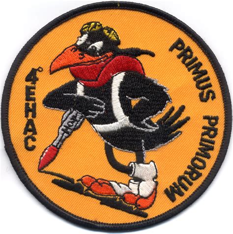 Patch de la 4e escadrille dhélicoptères antichar du 1er RHC type 1