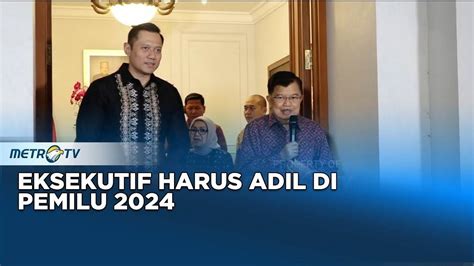 Bicara Politik Pertemuan Tertutup Ahy Dengan Jusuf Kalla Metro Tv