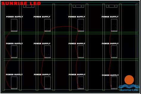 LED display installation diagram, very easy to understand!