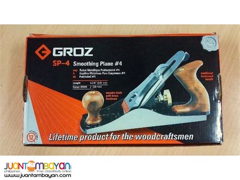 Groz Sp 4 9 34 Inch Smoothing Bench Plane