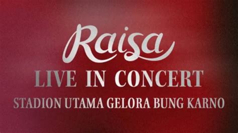 Bagaimana Nasib Konser Raisa Dan Blackpink Di GBK