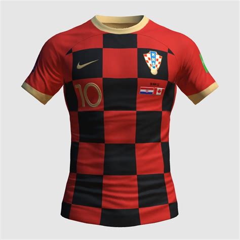 Croatia Qatar Wc Away Jersey Concept Fifa Kit Creator Showcase