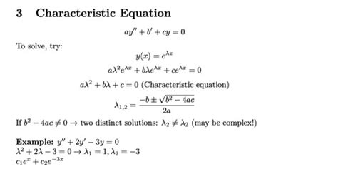 Differential Equations Flashcards Quizlet