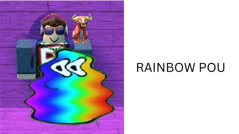 How To Get Rainbow Pou In Find The Pou Roblox Youtube