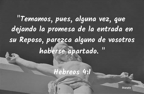 La Biblia Hebreos 4 1