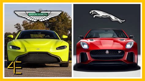 Aston Martin Vantage Vs Jaguar F Type SVR Car Spec Comparison