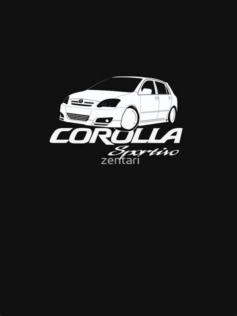 Corolla Sportivo 05 T Shirt By Zentari Redbubble