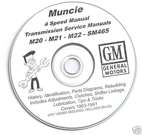 Sell Gm Muncie Four Speed M M M Sm Rebuild Manual In Ohio