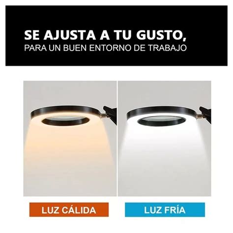 Ripley LÁMPARA LED LUPA CON REGULADOR DE LUZ CON PEDESTAL Y BRAZO