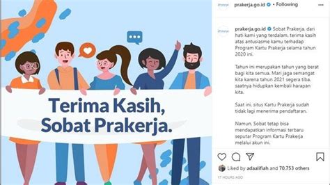 Update Kartu Prakerja Peserta 2020 Bisa Daftar Lagi Di 2021 Nasib