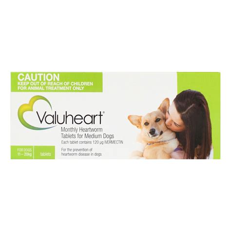 Valuheart Heartworm Tablets For Dogs Free Shipping