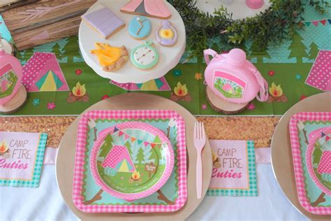 Girly Glamping Slumber Party Backyard Camping Parties Fancy Nancy